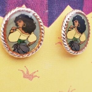 Disney Hunchback of Notre Dame Esmeralda Stud Earrings